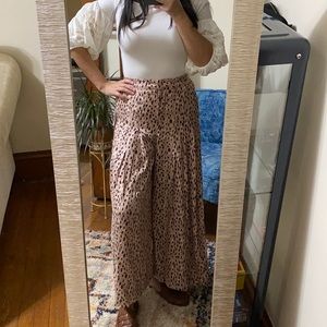 Anthropologie animal printed pants